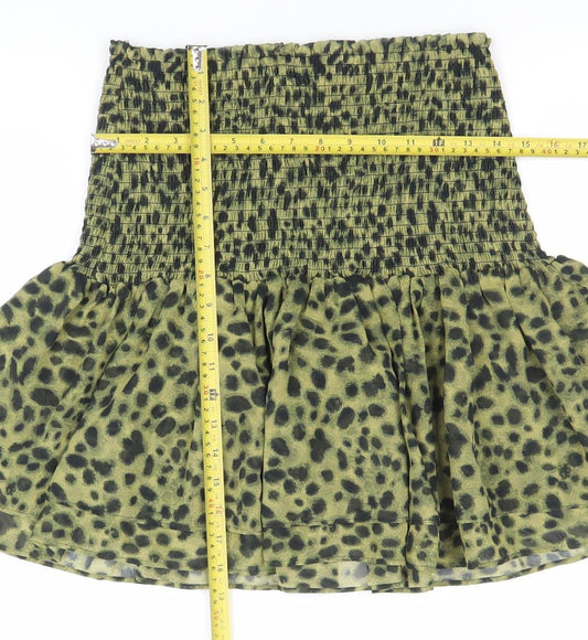 Womens UK Size M H&M A-Line Chiffon Skirt