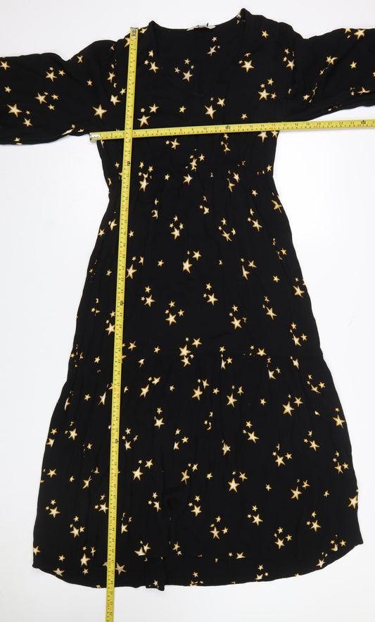 Womens UK Size 10 Marks and Spencer Fit & Flare Dress