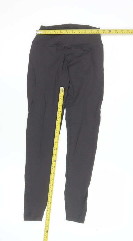 Womens UK Size XS Myprotein Slim Fit Leggings Black Leggings