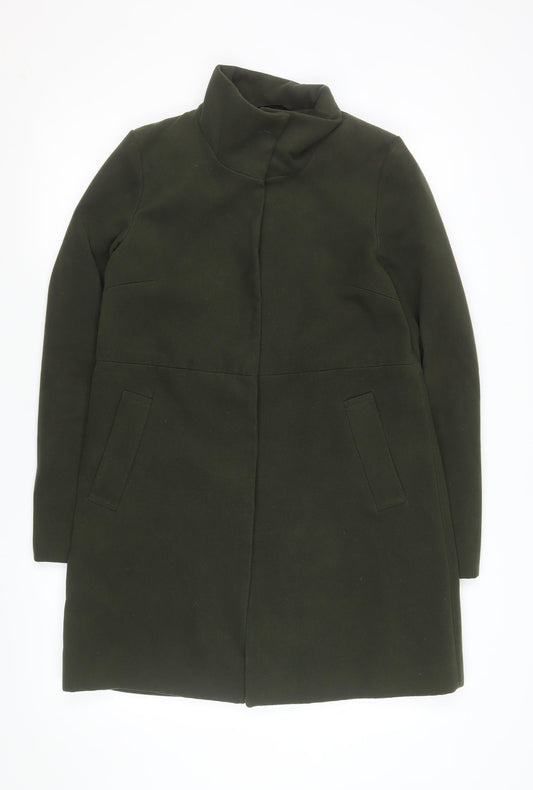 Womens UK Size 12 Atmosphere Green Overcoat