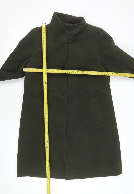 Womens UK Size 12 Atmosphere Green Overcoat