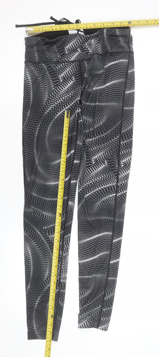 Womens UK Size S Nike Slim Fit Leggings Black Leggings