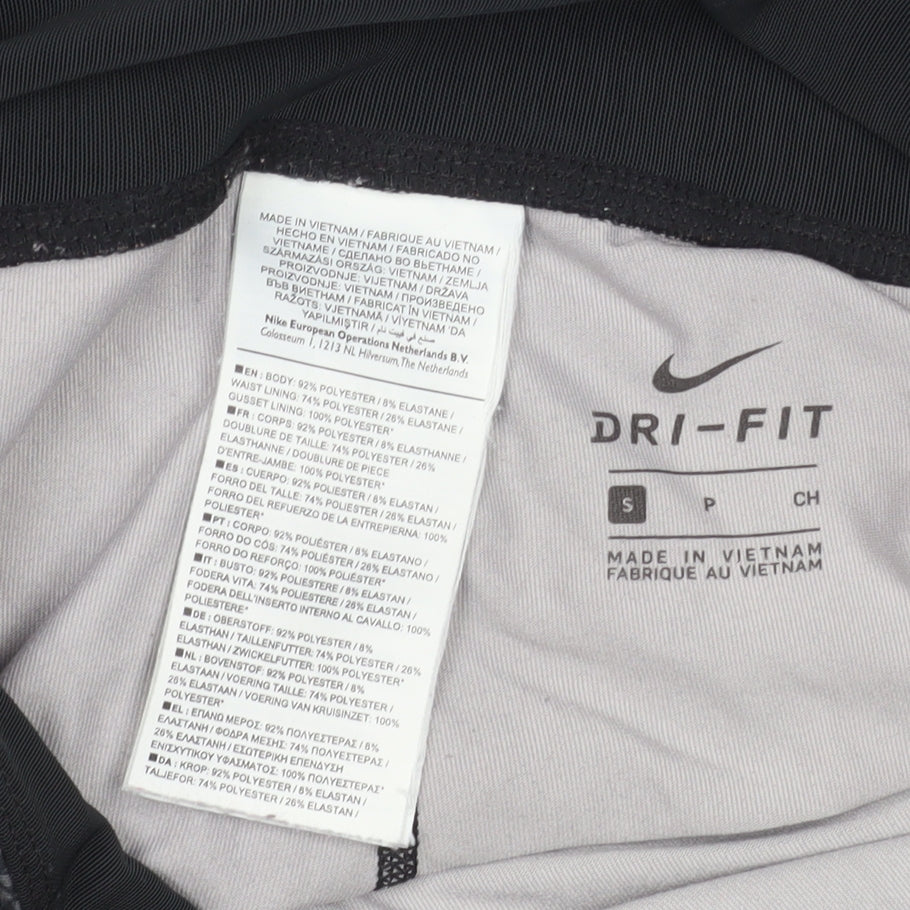 Womens UK Size S Nike Slim Fit Leggings Black Leggings