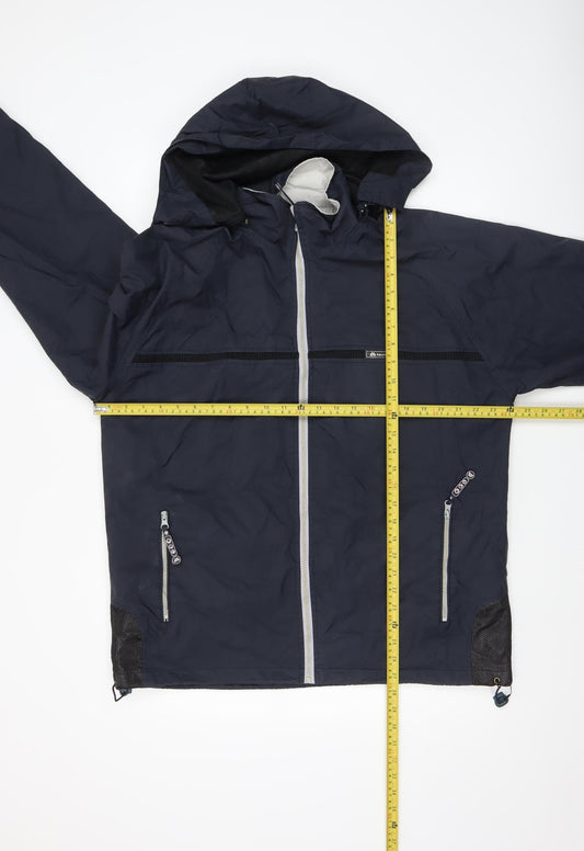 Mens UK Size 2XL Kaierlai Blue Windbreaker Coat