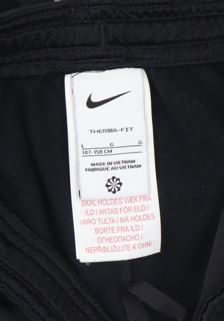 Nike Boys Black Therma-Fit Jogger Trousers Size 13 Years 147-158cm