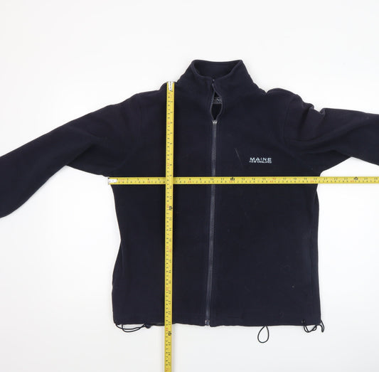 Womens UK Size 12 Maine New England Blue Basic Jacket