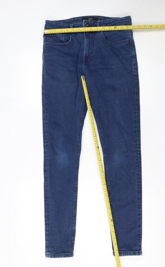 Mens UK Size M NEXT Slim Fit Straight Blue Jeans