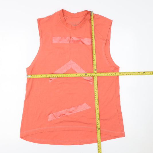 KCA-LAB Men's Orange Sleeveless Tank Top Size M Activewear Gym