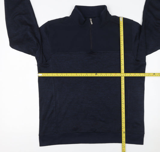 Mens UK Size L Padraig at Dunnes Stores Blue Pullover Sweatshirt