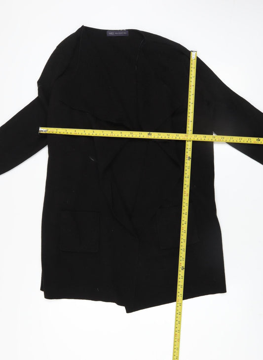 Womens UK Size M Marks and Spencer Black Cardigan Jumper