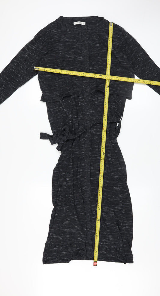 Womens UK Size 10 Mango Wrap Dress