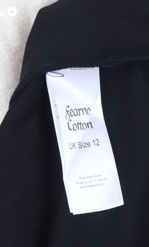 Womens UK Size 12 Fearne Cotton Fit & Flare Dress