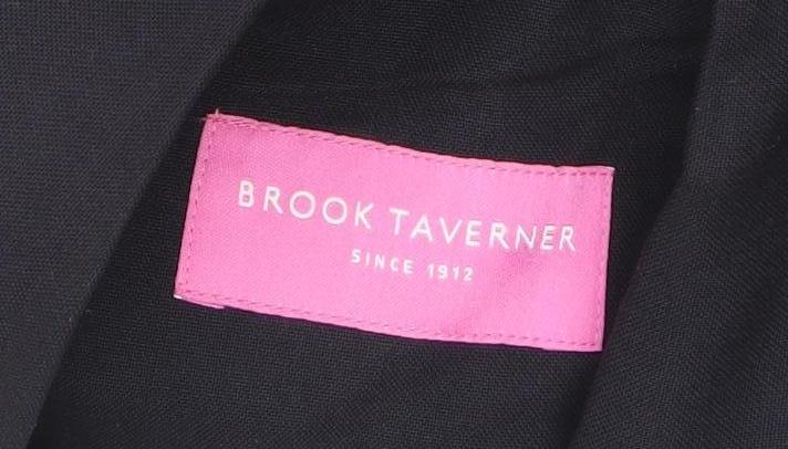 Womens UK Size 12 Brook Taverner Regular Black Suit Jacket