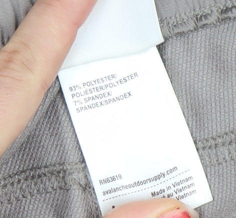 Avalanche Women Beige Cargo Trousers L Lightweight Polyester