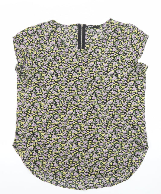 Womens UK Size 8 Only Multicoloured Tunic Blouse