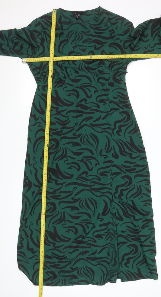 Womens UK Size 12 New Look Wrap Dress