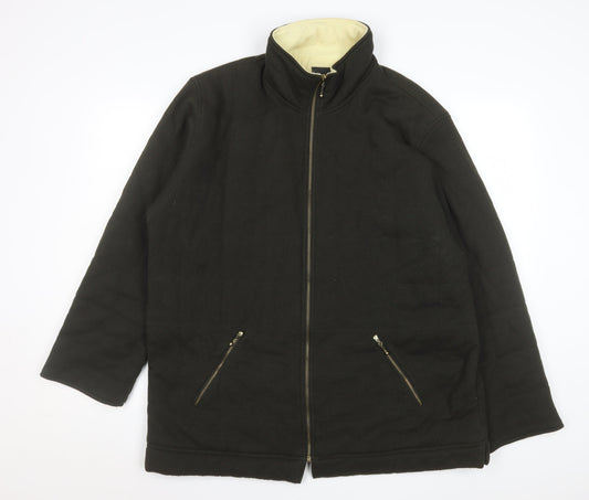 Mens UK Size 42 Mamut Sport Black Basic Jacket