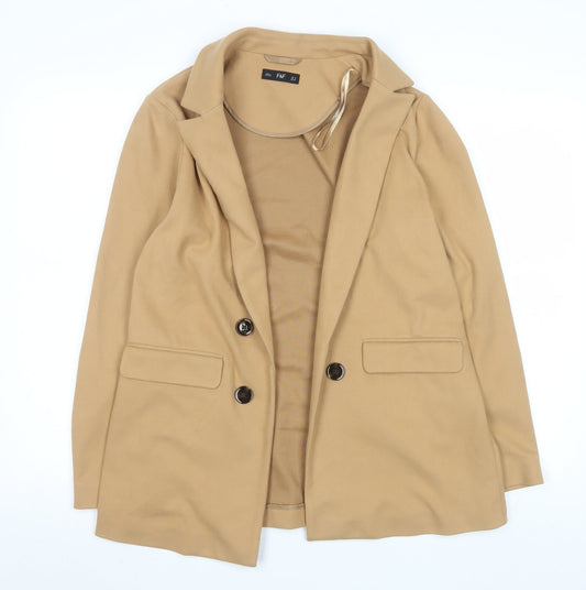 Womens UK Size 10 F&F Beige Blazer