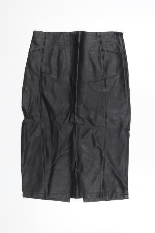 Womens UK Size 8 Papaya Straight & Pencil Skirt