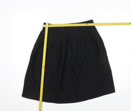 Womens UK Size 12 Massimo Dutti A-Line Twill Skirt