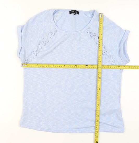 Womens UK Size 10 New Look Blue Pullover Jumper