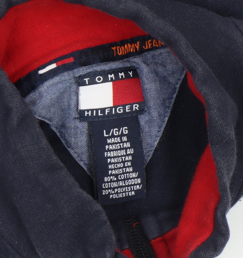 Boys UK Size L Tommy Hilfiger Blue Basic Jacket