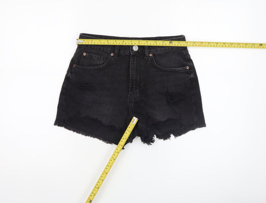 Womens UK Size 6 Primark Regular Fit Cut-Off Shorts