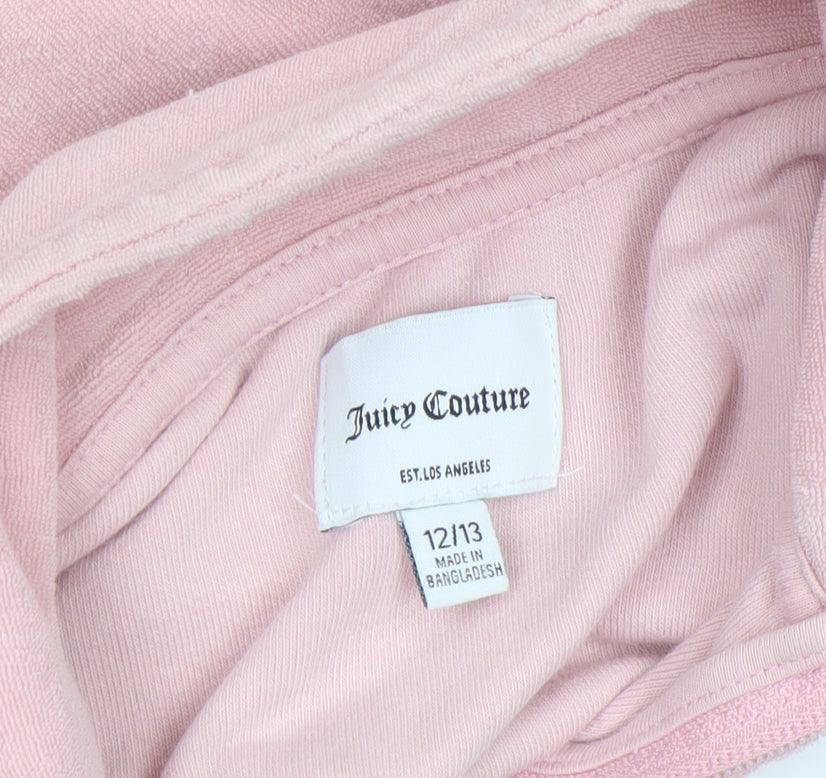 Girls UK Size 12-13 Years Juicy Couture Pink Track Jacket