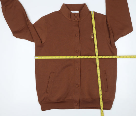 Womens UK Size 20 Jenny-Lee Brown Cardigan Sweatshirt