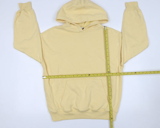 Womens UK Size S Marks and Spencer Yellow Pullover Hoodie