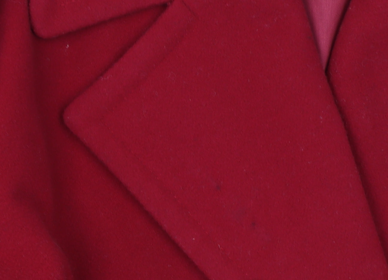 Womens UK Size M J. Taylor Red Pea Coat