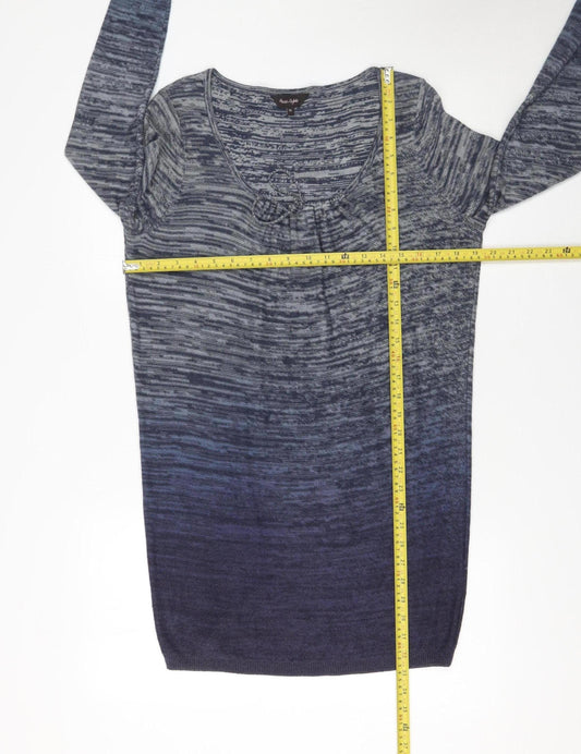 Womens UK Size 10 Phase Eight Blue Tunic Jumper