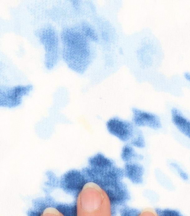 Additional view of Reebok boys’ blue tie dye short sleeve crew neck t-shirt 3-4 years