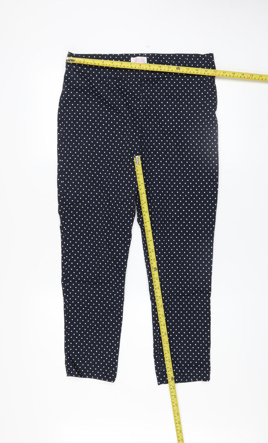 Womens UK Size 12 Savida Slim Fit Leggings Blue Trousers