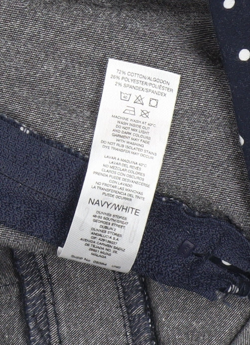 Womens UK Size 12 Savida Slim Fit Leggings Blue Trousers