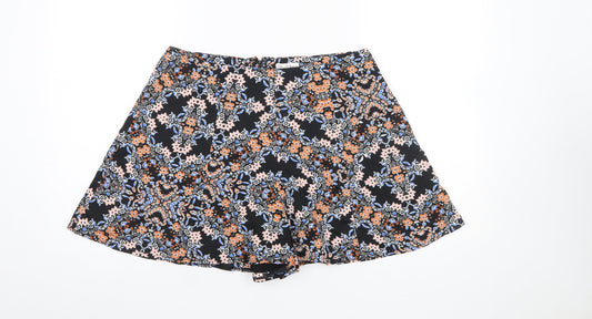 Womens UK Size 14 Miss Selfridge Regular Fit Culotte Shorts