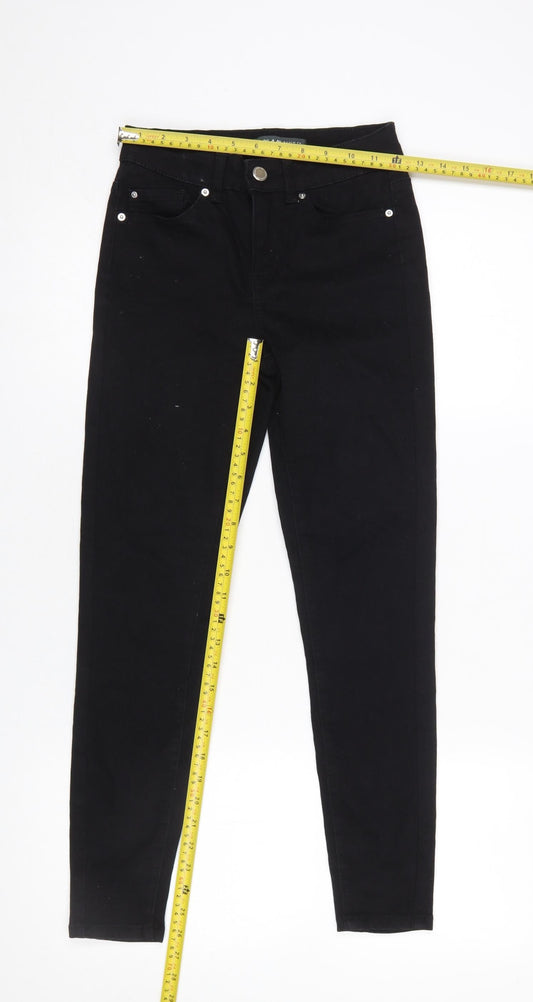 Womens UK Size 8 Denim Co. Slim Fit Skinny Black Jeans