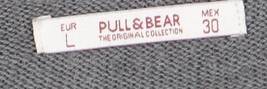 Womens UK Size 12 Pull&Bear Grey Pullover Jumper