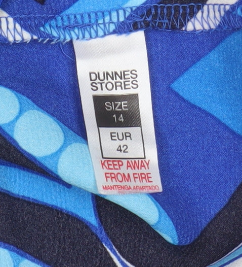 Womens UK Size 14 Dunnes Stores Shirt Dress