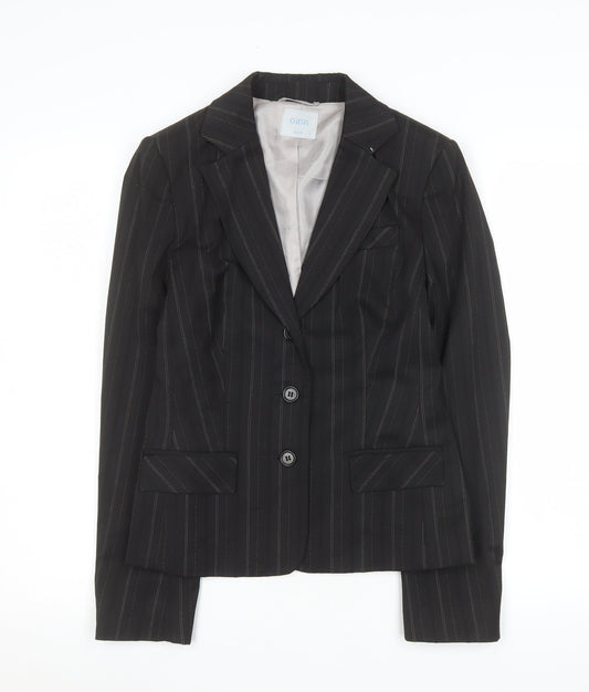 Womens UK Size 10 Oasis Regular Black Blazer