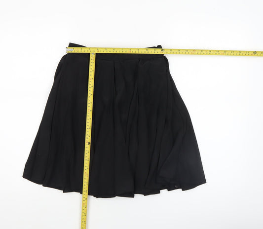Womens UK Size S American Apparel A-Line Chiffon Skirt