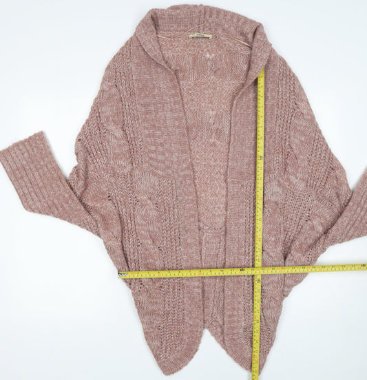 Womens UK Size L Oasis Pink Cardigan Jumper