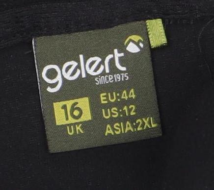 Womens UK Size 16 Gelert Black Pullover Sweatshirt