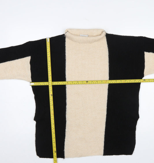 Womens UK Size M Gallery Multicoloured Pullover Jumper
