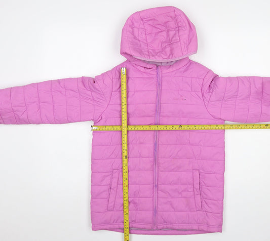 Girls UK Size 11-12 Years Peter Storm Pink Puffer Jacket