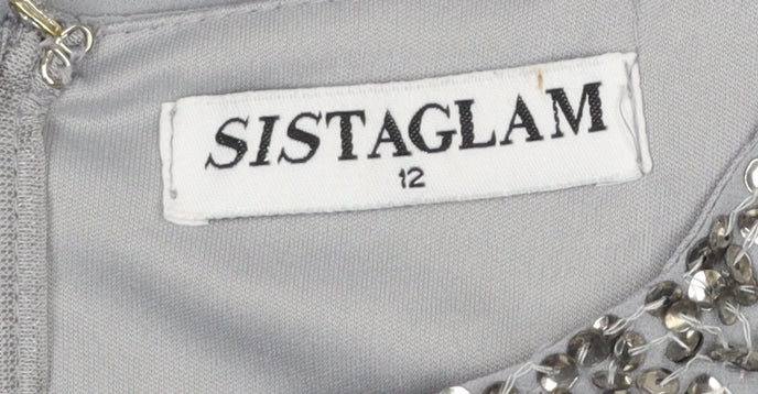 Womens UK Size 12 Sistaglam A-Line Dress