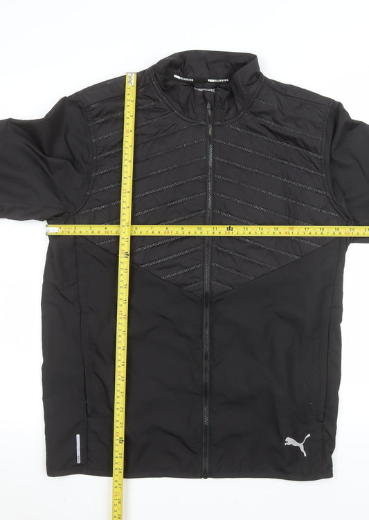 Mens UK Size S PUMA Black Running & JoggingGym & Training Jacket