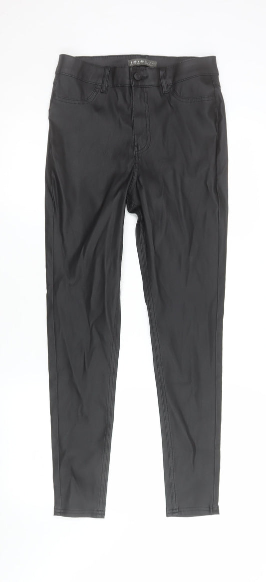Womens UK Size 8 Denim Co. Slim Fit Jegging Black Trousers