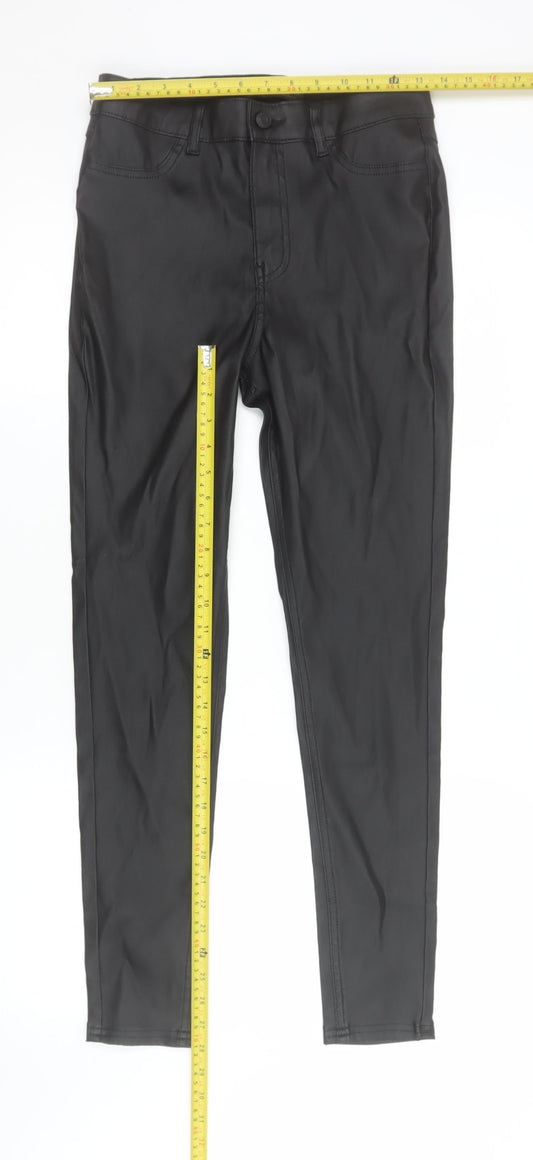 Womens UK Size 8 Denim Co. Slim Fit Jegging Black Trousers