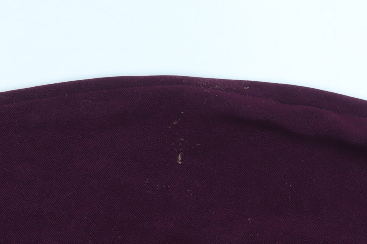 Womens UK Size 10 Briggs New York Regular Fit Casual Workwear Purple Trousers
